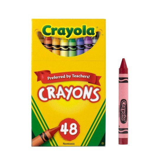 CRAYON DE CERA CRAYOLA C520048 ESTANDAR 48 COL