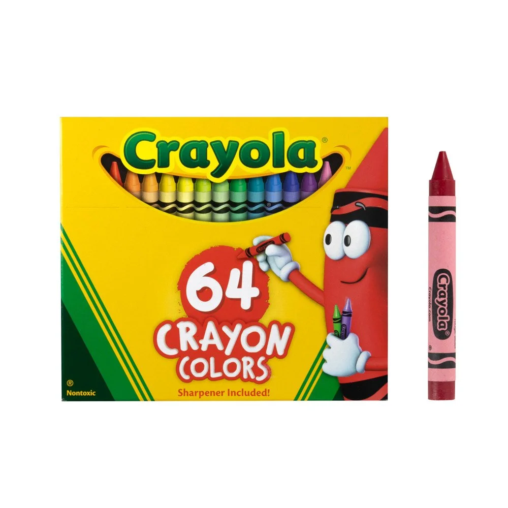 CRAYON DE CERA CRAYOLA C520064 ESTANDAR 64 COL (48)