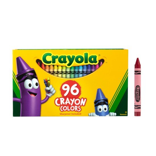 CRAYON DE CERA CRAYOLA C520096 ESTANDAR 96 COL