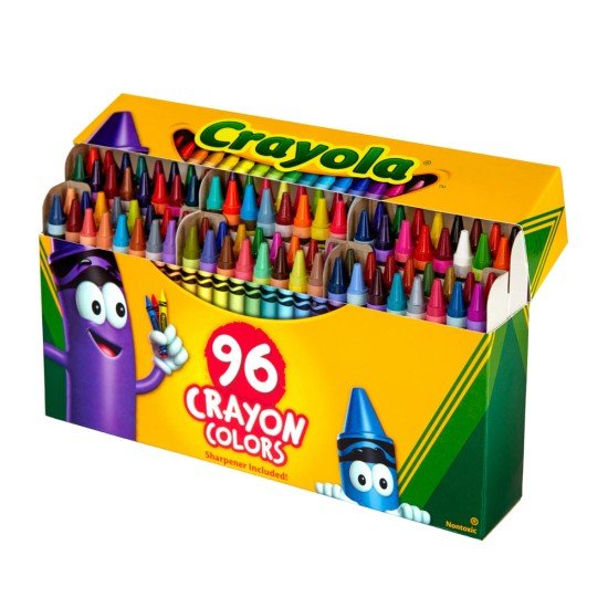CRAYON DE CERA CRAYOLA C520096 ESTANDAR 96 COL