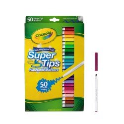 MARCADORES EN ESTUCHE CRAYOLA C585050 SUP TIPS 50C 