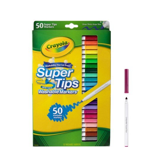 MARCADORES EN ESTUCHE CRAYOLA C585050 SUP TIPS 50C 