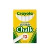 YESO CRAYOLA C501402 12 BARRAS ANTIPOLVO BLANCO
