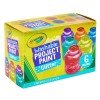 TEMPERA CRAYOLA C542400 GLITTER 59ML 6 COL