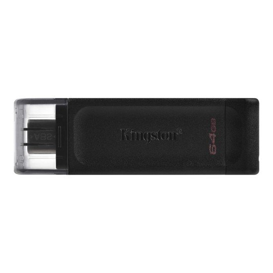 MEMORIA USB-C KINGSTON 64GB DT70 BLACK