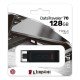 MEMORIA USB-C KINGSTON 128GB DT70 BLACK