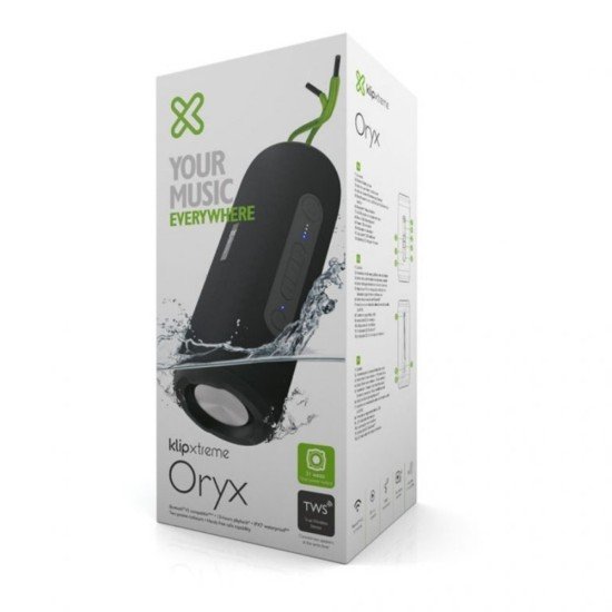 BOCINA KLIPX KBS-600 ORYX BLUETOOTH 31 WATTS IPX7