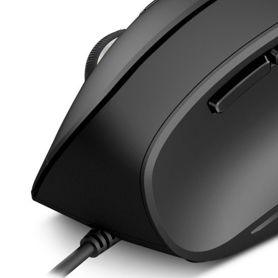 MOUSE KLIPX KMO-506 KROWN VERTICAL USB BLACK