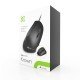 MOUSE KLIPX KMO-506 KROWN VERTICAL USB BLACK