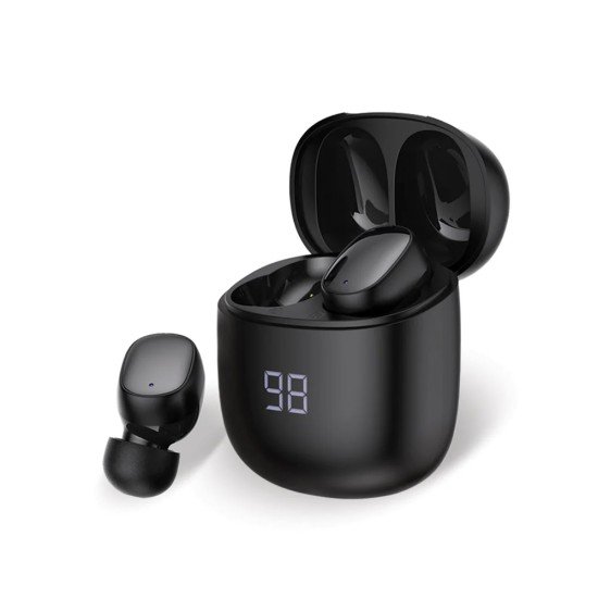 AUDIFONOS ARGOM 5066BK E66 BLUETOOTH IPX4 BLACK