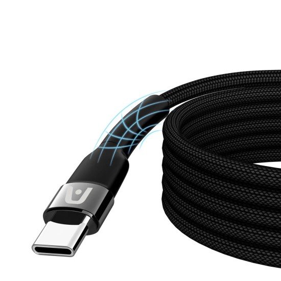 CABLE ARGOM 0048BK TIPO-C A TIPO-C 3MT 65W