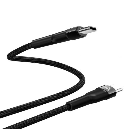 CABLE ARGOM 0048BK TIPO-C A TIPO-C 3MT 65W