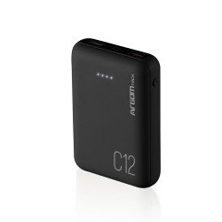 POWER BANK ARGOM 1138BK 12000MAH BLACK