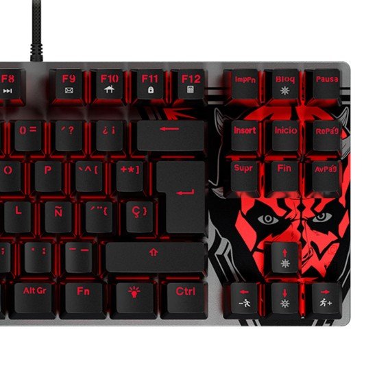 TECLADO PRIMUS PKS-S080DS DARK SIDE BALLISTA 80T USB