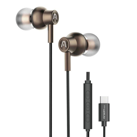 AUDIFONOS ARGOM HS-2030BR SOUND CORE TIPO C