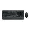 TECLADO LOGITECH MK540 ADVANCED CON MOUSE WIRELESS BLACK