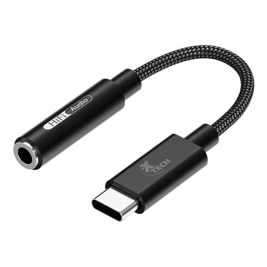 ADAPTADOR XTECH XTC-509 USB-C A 3.5MM