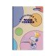 CUADERNO EMPASTADO PRIMAVERA 100H SNOOPY RAYADO (6X8)