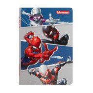 CUADERNO EMPASTADO PRIMAVERA 100H MARVEL RAYADO (6X8)