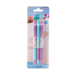 BOLIGRAFO PRIMAVERA 13431 BX3 DISNEY PIXAR (4X24)