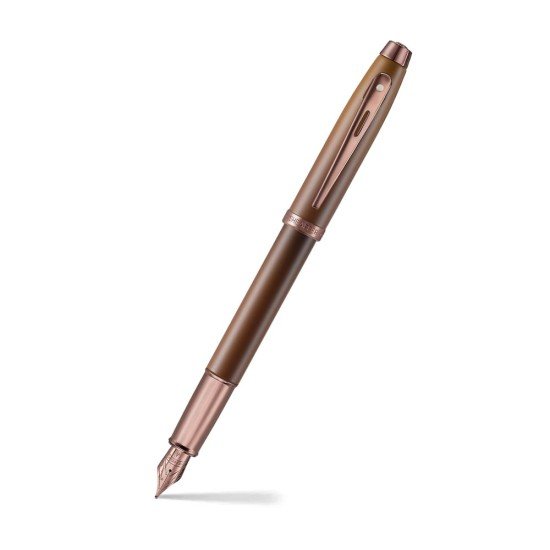 PLUMA FUENTE SHEAFFER 100 37453 MED COFFE