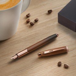 PLUMA FUENTE SHEAFFER 100 37453 MED COFFE