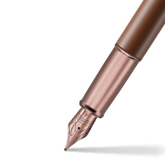 PLUMA FUENTE SHEAFFER 100 37453 MED COFFE