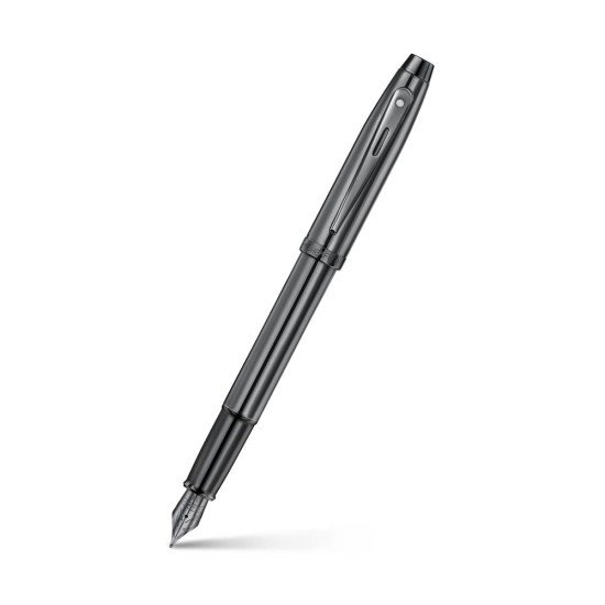 PLUMA FUENTE SHEAFFER 100 37553 MED NEGRO MET