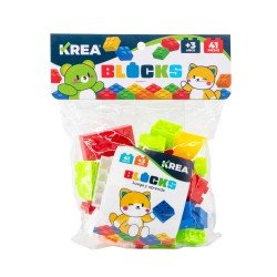 BLOQUES PARA ARMAR KREA 41 PIEZAS (120)