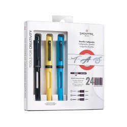 PLUMA FUENTE SHEAFFER 93404 SET CALIGRAFICO COLORES
