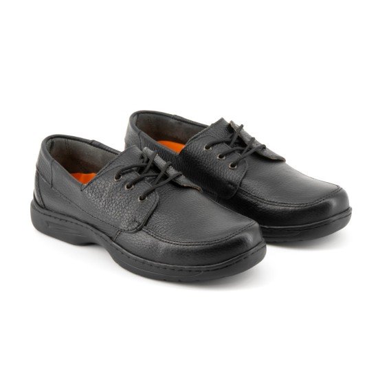ZAPATO ESCOLAR NIÑO YUKON KIDS-02 NEGRO TALLA 32