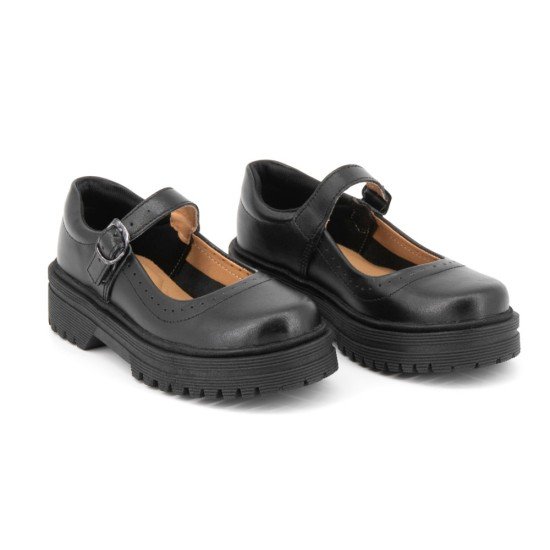 ZAPATO ESCOLAR JUENIL 2001-A NEGRO 39