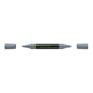 MARCADOR FABER CASTELL ALBRECHT PINCEL FINO 160533 GRIS FRIO