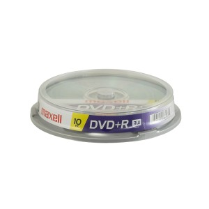 DVD+R MAXELL 4.7 GB. TUBO X 10 (40) 2