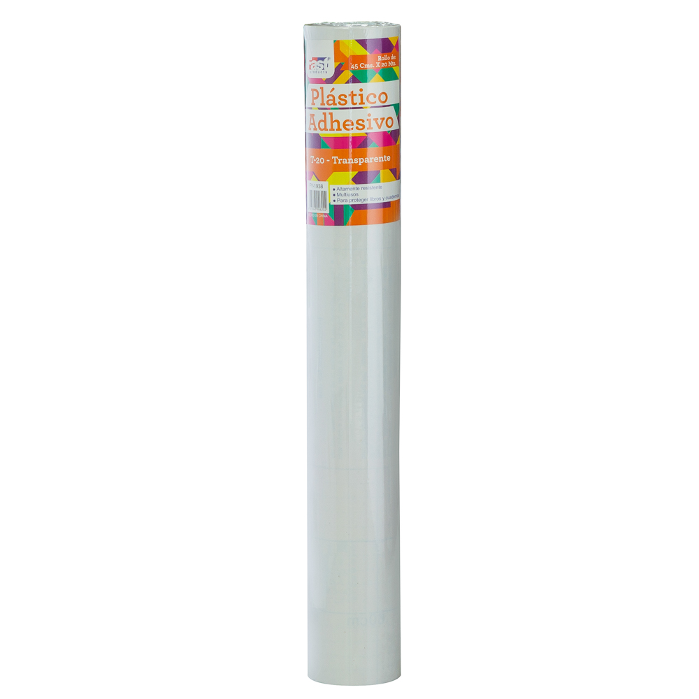 Rollos de plástico adhesivo sadipal de 20 metros en distintos colores —  Cartabon