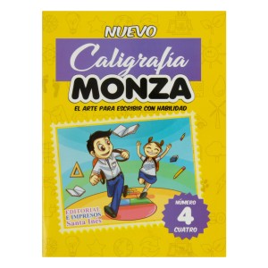 CUADERNO DE CALIGRAFIA MONZA # 4 (240)