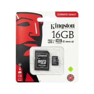 MEMORIA KINGSTON MICRO SD 16GB CL10