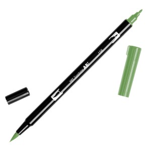 MARCADOR TOMBOW PINCEL-FINO 158 OLIVO OBSCURO 2