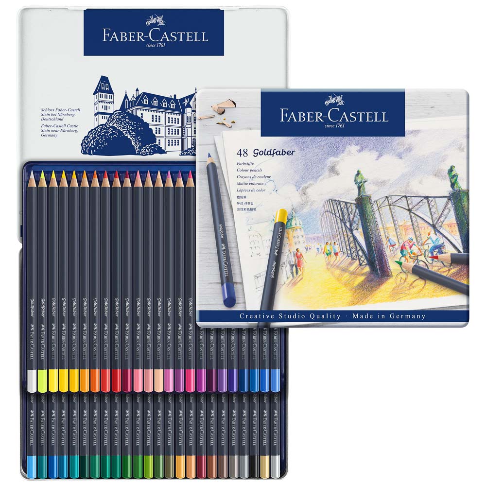 Lápices de Madera 12 colores Faber Castell - Librería Pandora