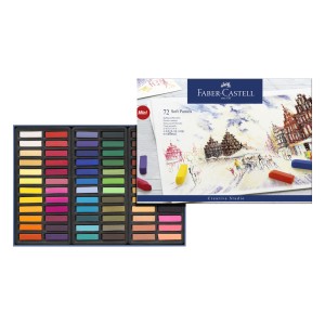 CRAYON PASTEL FABER CASTELL 128272 MINI 72 COL SUAVES