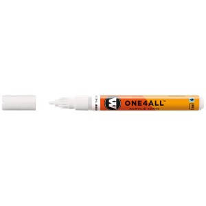 MARCADOR MOLOTOW ONE4ALL 2MM 160 SIGNAL WHITE