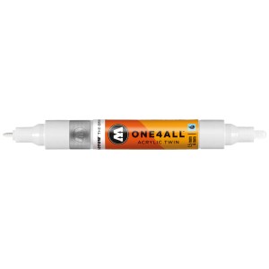 MARCADOR MOLOTOW ONE4ALL TWIN 1.5 4MM 160 SIGNAL WHITE