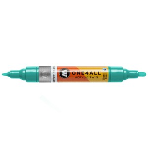MARCADOR MOLOTOW ONE4ALL TWIN 1.5 4MM 206 LAGOON BLUE 2