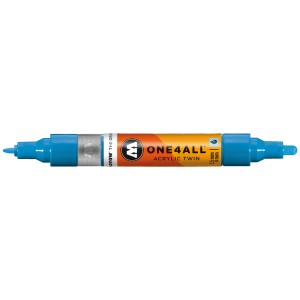 MARCADOR MOLOTOW ONE4ALL TWIN 1.5 4MM 230 SHOCK BLUE