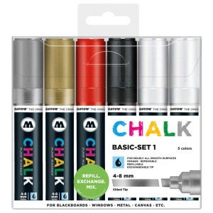 MARCADOR MOLOTOW CHALK 4-8MM 200474 BASIC SX6