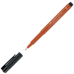 RAPIDOGRAFO DESECHABLE FABER CASTELL PITT M167388 SANGUINEO