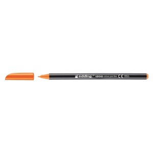 MARCADOR EDDING 1200 REDONDO FLUORESCENTE NARANJA