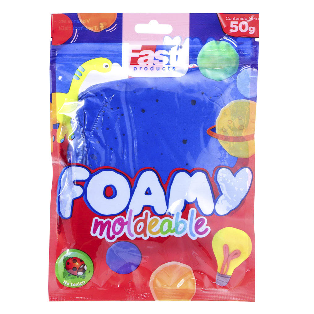 Foamy Moldeable Neón 6 Colores 50 grs Pascua Megafumi – Papelería del Ahorro