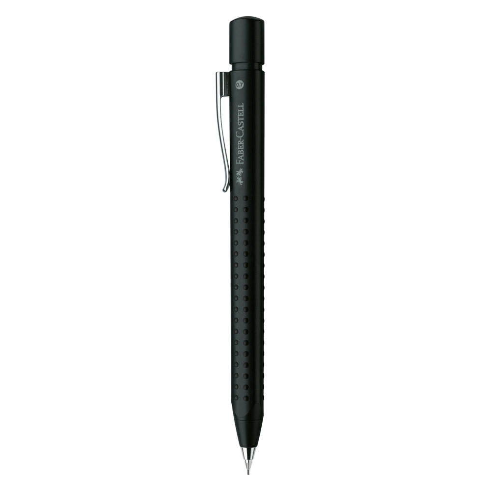 Faber-Castell Grip 1345 - Portaminas (0.020 in), color negro