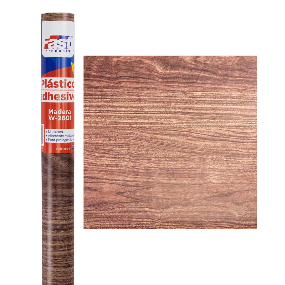 Pack 2 rollos adhesivos para muebles papel estampado madera 45x200cm
